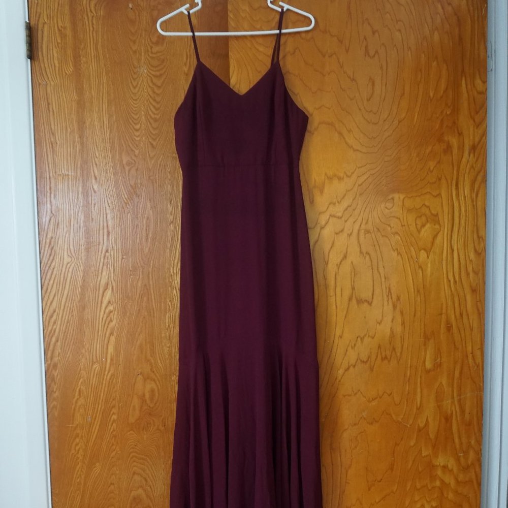 Lulus maroon dress